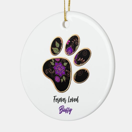 Blumenpaw Print Ornament (Links)