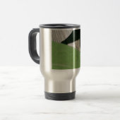 Blumenpendler-Tasse Reisebecher (Vorderseite Links)