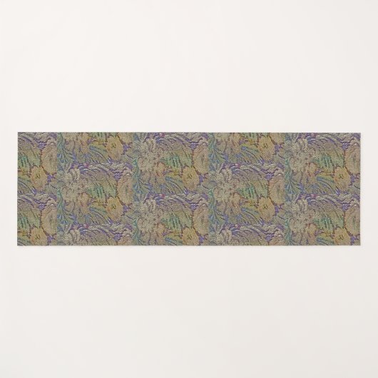 Blumenperspektive Yogamatte (Vorderseite (Horizontal))