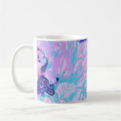 Blumenpfau Kaffeetasse (Links)