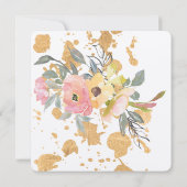 Blumenpfeife Einladung (Rückseite)