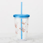 Blumenpfeile personalisiert acryltrinkbecher (Vorderseite)