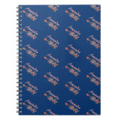 Blumenpfeile personalisiert notizblock (Vorderseite)