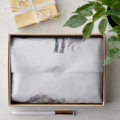 Blumenpferd II Seidenpapier (Geschenk)