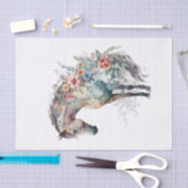 Blumenpferd II Seidenpapier (Handwerk)