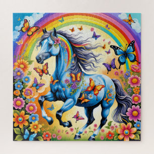 Blumenpferd Puzzle