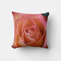 Blumenpfirsich Rosa Kissen Kissen