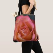 Blumenpfirsich Rosa Tosackbeutel Tasche (Von Nahem)