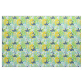 Blumenpfropfengewebe Stoff (Fat Quarter (45,7 x 55,9 cm))