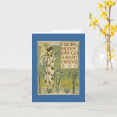 Blumenphantasie-Gruß-Karte Karte (Gelbe Blume)