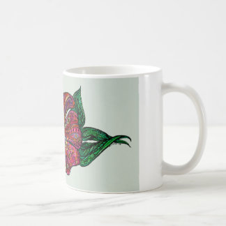 Blumenphantasie-Tasse Kaffeetasse