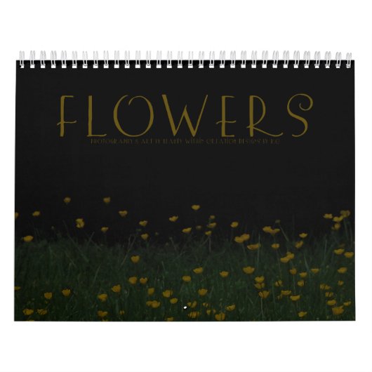 Blumenphotographie Kalender (Titelbild)