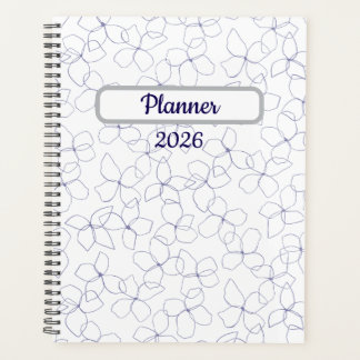 Blumenplaner – Elegantes Blumen-Thema Planer
