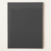 Blumenplaner-Notebook Planer (Rückseite)