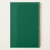 Blumenplaner - Personalisiert Planer (Rückseite)