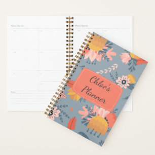 Blumenplaner - Personalisiert Planer
