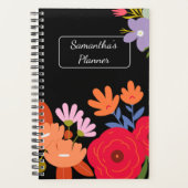 Blumenplaner - Personalisiert Planer (Vorderseite)