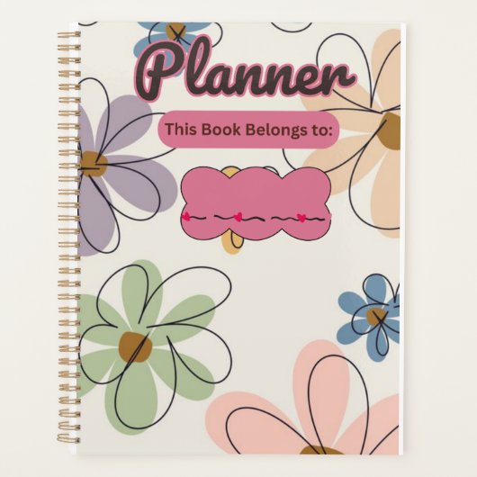 Blumenplaner Planer (Vorderseite)