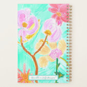 Blumenplaner von Ariella & Lily Designs Planer (Rückseite)