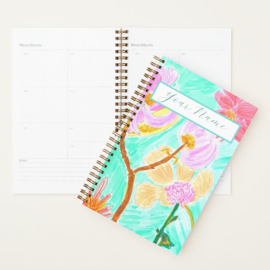 Blumenplaner von Ariella & Lily Designs Planer (Anzeige)