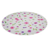 Blumenplatine - Geschenk für Ihre Küche Schneidebrett (Ecke)