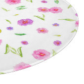 Blumenplatine - Geschenk für Ihre Küche Schneidebrett (Ecke)