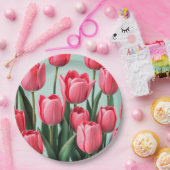 Blumenplatte Hochzeit/Dusche Pappteller (Party)