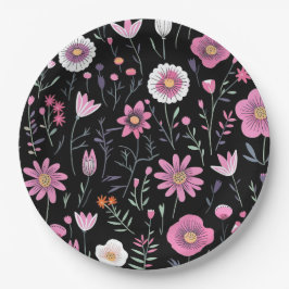 Blumenplatte Hochzeit/Dusche Pappteller