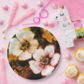 Blumenplatte Hochzeit/Dusche Pappteller (Party)