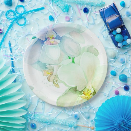 Blumenplatte Hochzeit/Dusche Pappteller (Party)