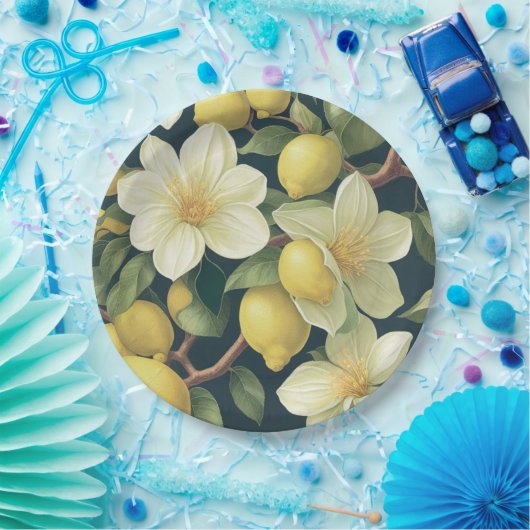 Blumenplatte Hochzeit/Dusche Pappteller (Party)