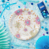 Blumenplatte Hochzeit/Dusche Pappteller (Party)