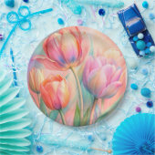 Blumenplatte Hochzeit/Dusche Pappteller (Party)