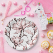 Blumenplatte Hochzeit/Dusche Pappteller (Party)