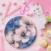 Blumenplatte Hochzeit/Dusche Pappteller (Party)