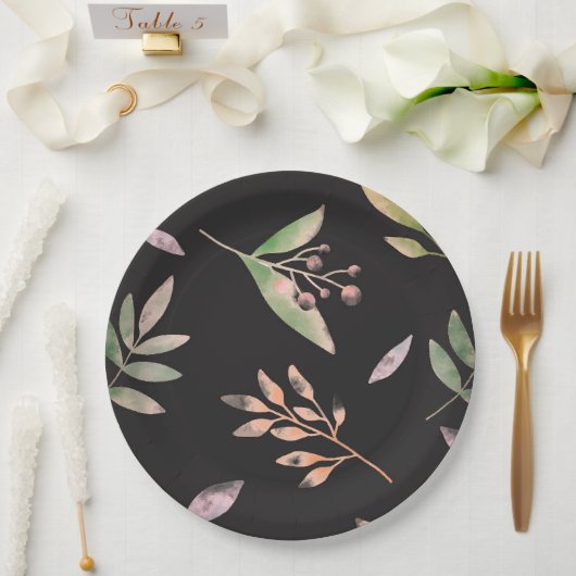 Blumenplatte Hochzeit/Dusche Pappteller (Hochzeit)