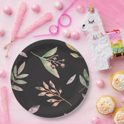 Blumenplatte Hochzeit/Dusche Pappteller (Party)