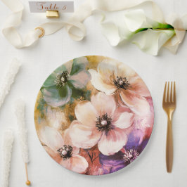 Blumenplatte Hochzeit/Dusche Pappteller