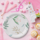 Blumenplatte Hochzeit/Dusche Pappteller (Party)