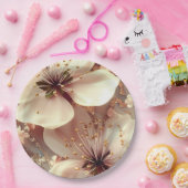 Blumenplatte Hochzeit/Dusche Pappteller (Party)