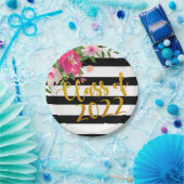 Blumenplatte - Klasse 2022 Pappteller (Party)