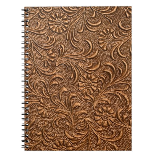 Blumenplatte, Kupferprägung Notizblock (Vorderseite)