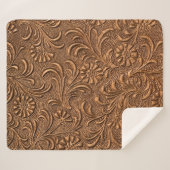 Blumenplatte, Kupferprägung Sherpadecke (Vorderseite (Horizontal))