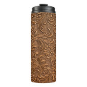 Blumenplatte, Kupferprägung Thermosbecher (Vorderseite)