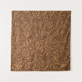 Blumenplatte, Kupferprägung Wandteppich (Vorderseite (Horizontal))