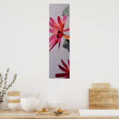 Blumenplatte Poster (Küche)