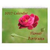Blumenporträts-2027 Kalender (Titelbild)