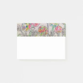 Blumenpost-Hinweise Post-it Klebezettel (Vorderseite)