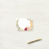 Blumenpost-Hinweise Post-it Klebezettel (Auf Schreibtisch)