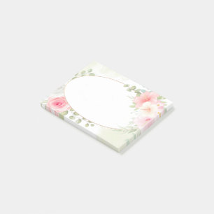 Blumenpost-Hinweise Post-it Klebezettel